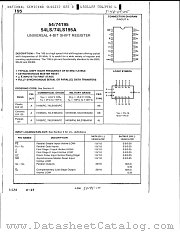 54LS195AFM datasheet pdf National Semiconductor