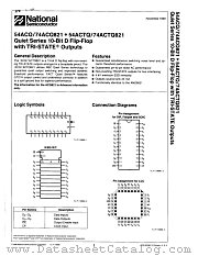 74ACTQ821SCX datasheet pdf National Semiconductor