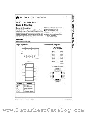 RM54ACT175VFA datasheet pdf National Semiconductor