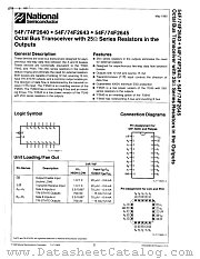 54F2643SMX datasheet pdf National Semiconductor