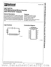 74F779QCQR datasheet pdf National Semiconductor