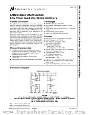 RM124AWRQMLV datasheet pdf National Semiconductor