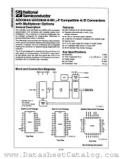 ADC0844BJ datasheet pdf National Semiconductor