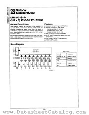 DM74S474BV datasheet pdf National Semiconductor