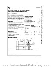 LF155H_883 datasheet pdf National Semiconductor