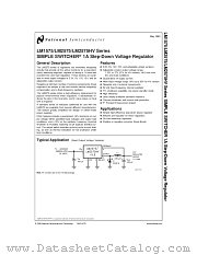 LM2575-ADJMDC datasheet pdf National Semiconductor