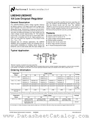 LM2940-12MW8 datasheet pdf National Semiconductor