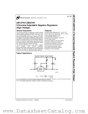 LM337HVKSTEEL datasheet pdf National Semiconductor