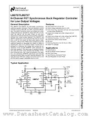 MBR0520 datasheet pdf National Semiconductor