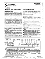 PC87427-VLA datasheet pdf National Semiconductor