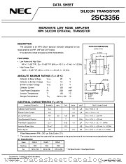 2SC3356-T1B datasheet pdf NEC