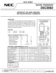 2SC3582-T datasheet pdf NEC