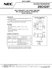 2SC4227-T1 datasheet pdf NEC