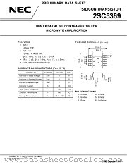 2SC5369-T1 datasheet pdf NEC