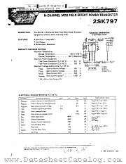 2SK797 datasheet pdf NEC