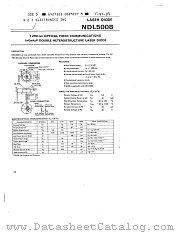 NDL5008 datasheet pdf NEC