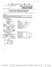 NDL5730P datasheet pdf NEC