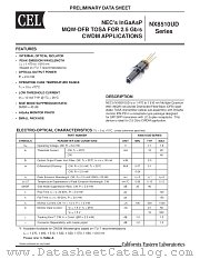 NX8510UD51 datasheet pdf NEC