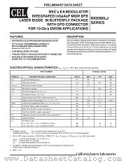 NX8560LJ295-CC datasheet pdf NEC