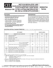 NX8567SA457-CC datasheet pdf NEC