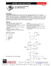 SMA1201 datasheet pdf NEL Frequency Controls