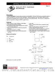 HS187B datasheet pdf NEL Frequency Controls
