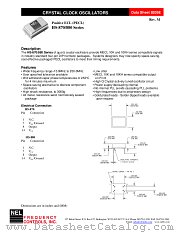 SM877 datasheet pdf NEL Frequency Controls