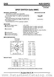 NJG1524PC1 datasheet pdf New Japan Radio