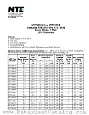 NTE5103A datasheet pdf NTE Electronics