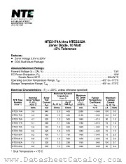 NTE5193A datasheet pdf NTE Electronics