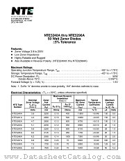 NTE5252AK datasheet pdf NTE Electronics