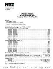 NTE6026 datasheet pdf NTE Electronics