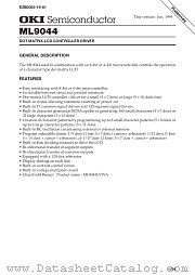 ML9044CVWA datasheet pdf OKI electronic components