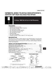 OM5261RT datasheet pdf Omnirel