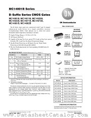 MC14073BFL1 datasheet pdf ON Semiconductor