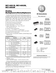 MC14053BFR1 datasheet pdf ON Semiconductor