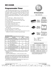 MC14536BFL2 datasheet pdf ON Semiconductor