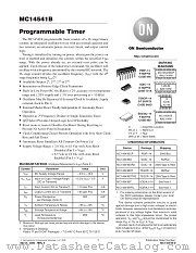 MC14541BFL2 datasheet pdf ON Semiconductor
