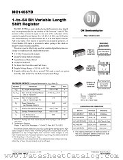 MC14557BDW datasheet pdf ON Semiconductor