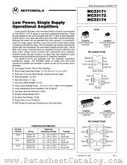 MC33174VDW datasheet pdf ON Semiconductor