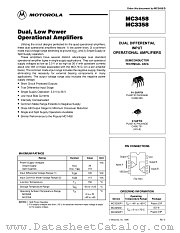 MC3358D datasheet pdf ON Semiconductor