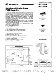 MC34023P datasheet pdf ON Semiconductor