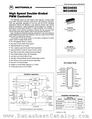 MC34025P datasheet pdf ON Semiconductor