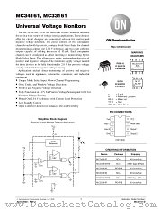 MC34161P datasheet pdf ON Semiconductor