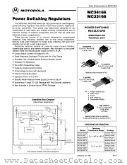 MC34166TH datasheet pdf ON Semiconductor