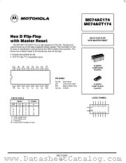 MC74AC174MEL datasheet pdf ON Semiconductor