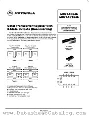 MC74AC646N datasheet pdf ON Semiconductor