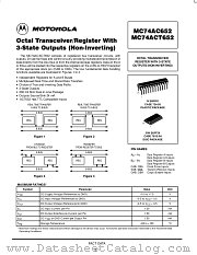 MC74AC652DW datasheet pdf ON Semiconductor