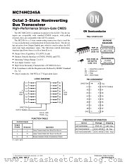 MC74HC245AFER datasheet pdf ON Semiconductor