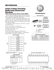MC74HC540AH datasheet pdf ON Semiconductor